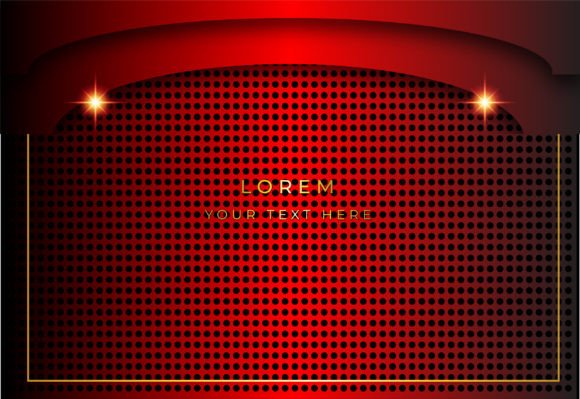 Download Red Gradient Light Effect Background - Red Collection