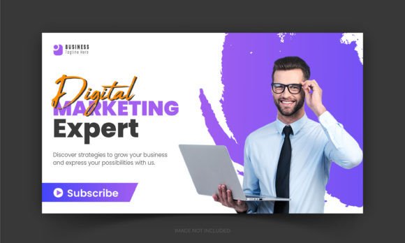 Download Marketing Promotion YouTube Thumbnail - Marketing Collection