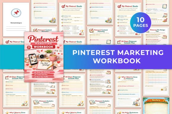Download Pinterest Marketing Workbook KDP - Premium Resources