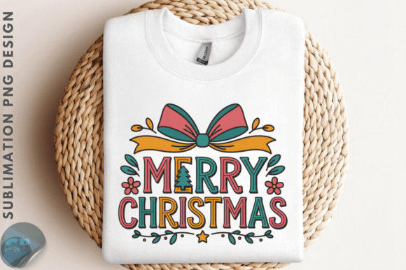 Download Coquette Bow Merry Christmas PNG Design - Merry Collection