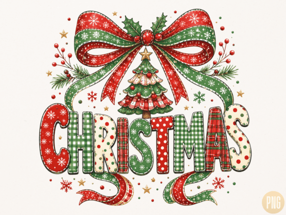 Download Merry Christmas Rustic Bow Tree PNG | Vi - Merry Collection