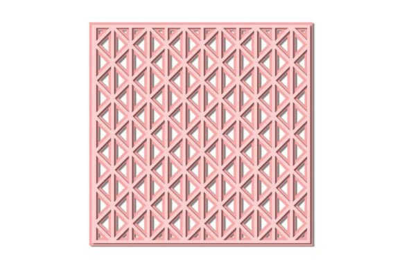 Download Layered Cutout Geometric Background Mat - Red Collection
