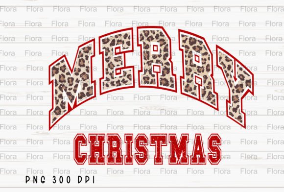 Download Merry Christmas Leopard Sublimation PNG - Merry Collection